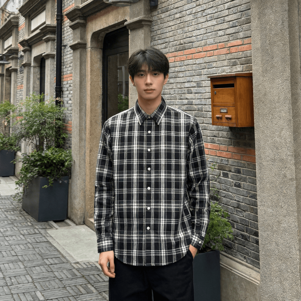 Classic Plaid Casual Shirt