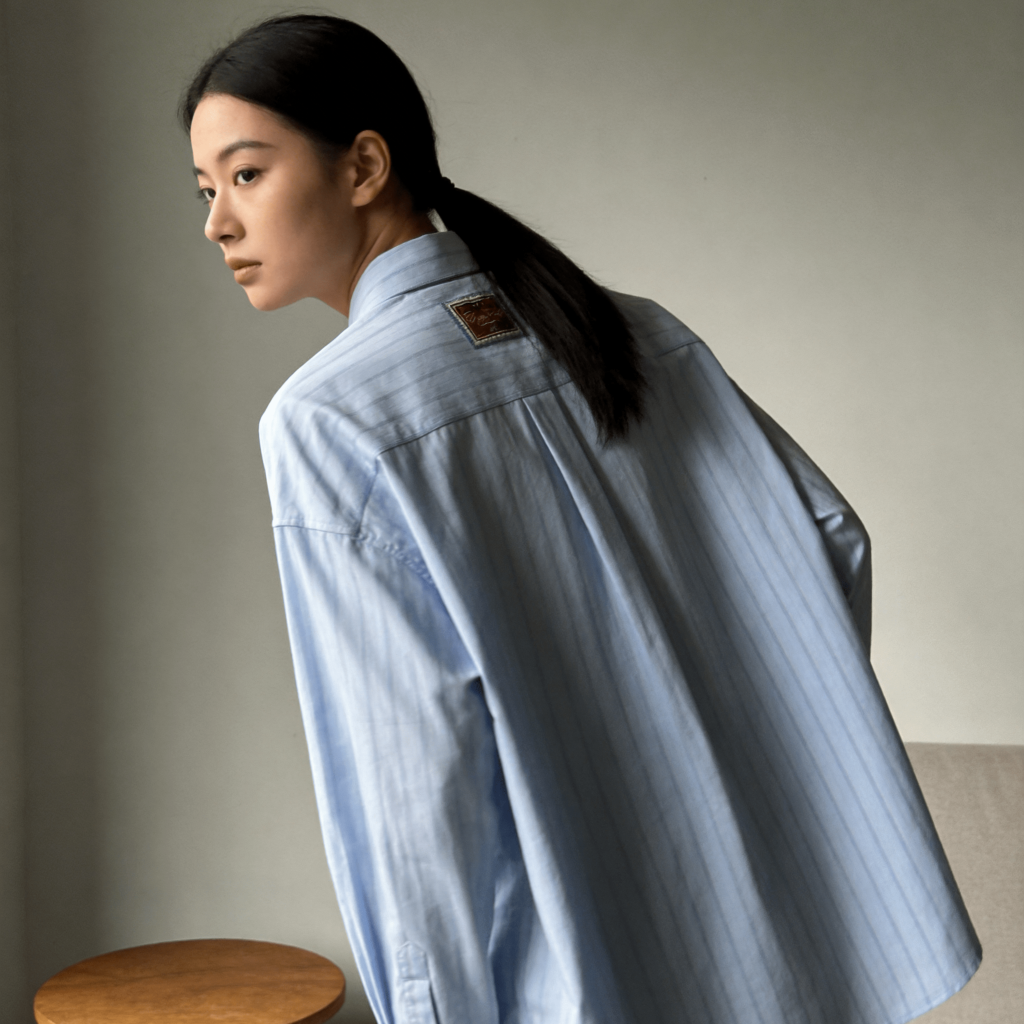 Relaxed Cotton Sun Protection Shirt - Detail 5